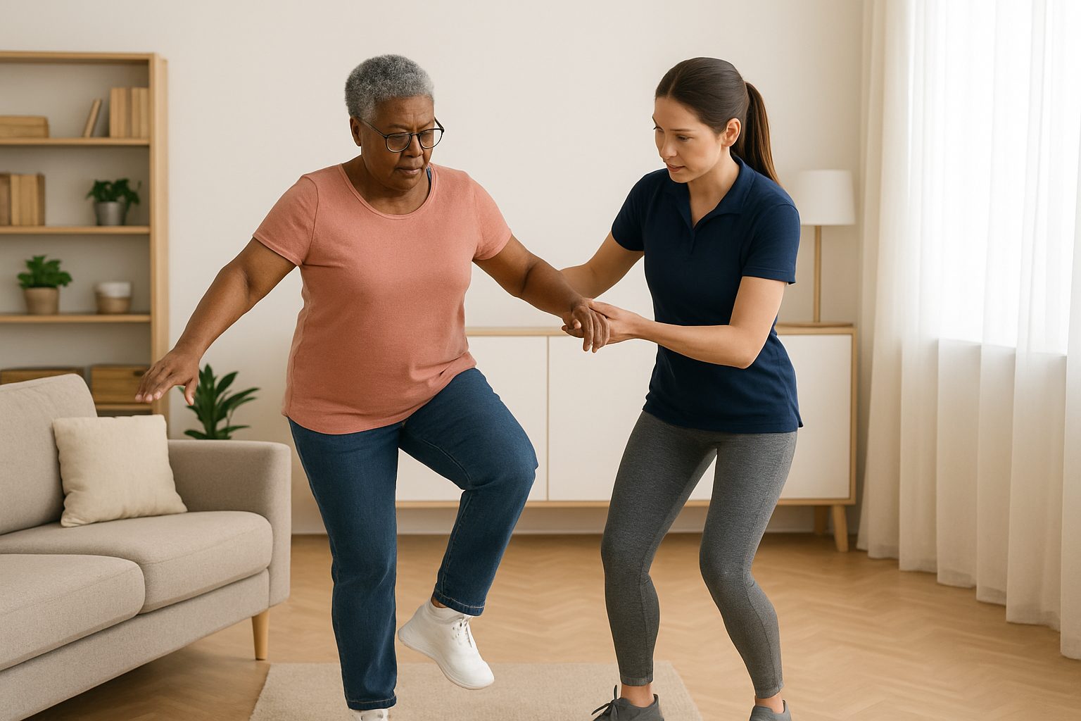 Falls prevention physiotherapy for older adults in Oxfordshire